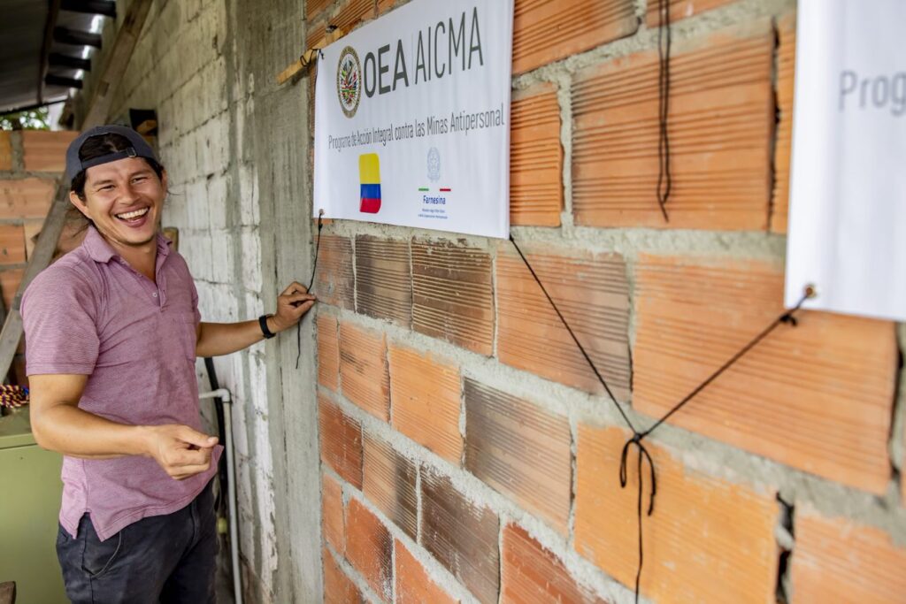Progetto di assistenza alle vittime di mine antiuomo in Colombia