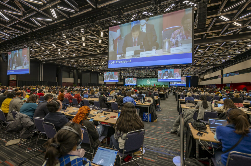 La sala congressi di Montreal dove si è tenuta la Cop15