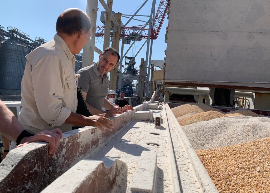 Un carico di grano. © Organizzazione Marittima Internazionale