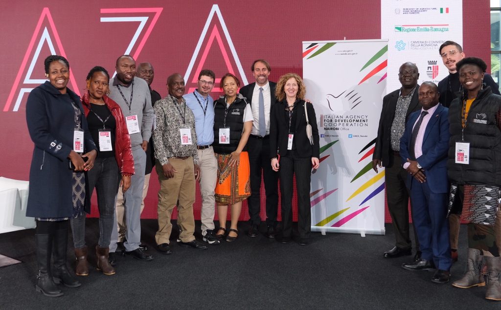 Foto di gruppo a conclusione dell’intervento del direttore Marco Rusconi alla Vision Plaza di Sigep 2024