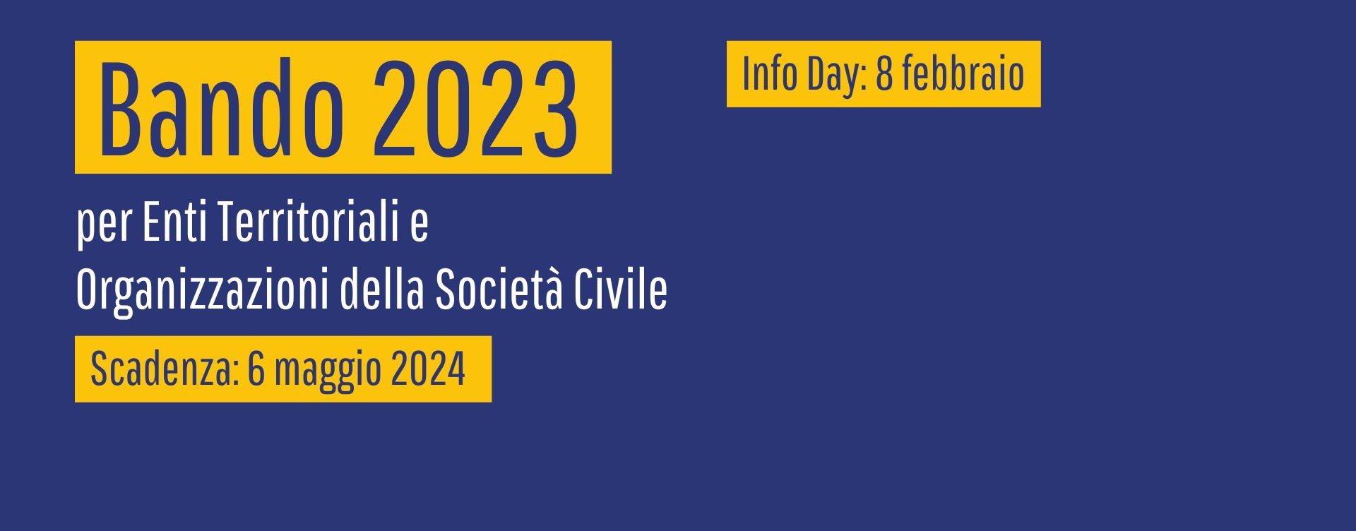 BANDO 2023: 180 milioni di dotazione e Info Day a Firenze l’8 febbraio