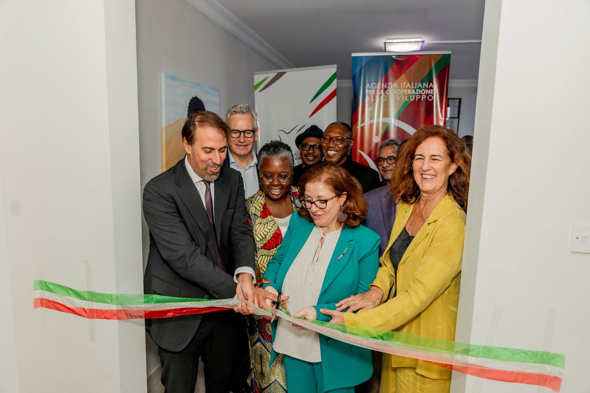 AICS inaugurates a new project office in Accra